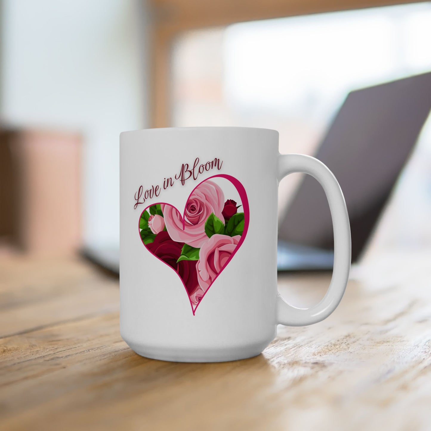 Love in Bloom Ceramic Cup/Mug (11oz/15oz)