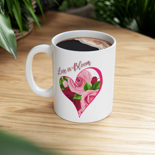 Love in Bloom Ceramic Cup/Mug (11oz/15oz)