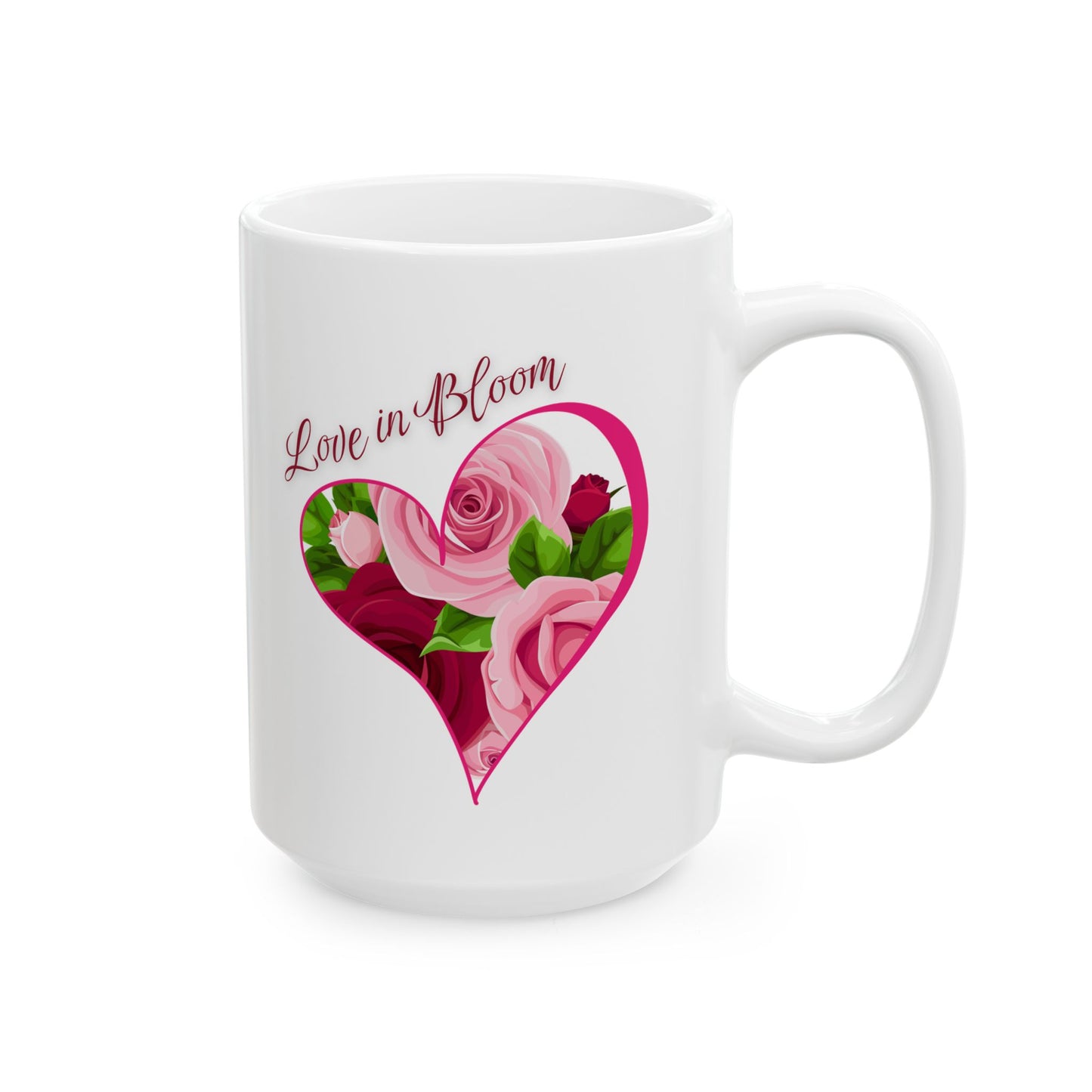 Love in Bloom Ceramic Cup/Mug (11oz/15oz)