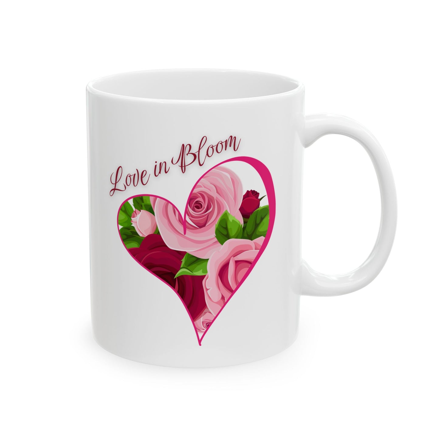 Love in Bloom Ceramic Cup/Mug (11oz/15oz)