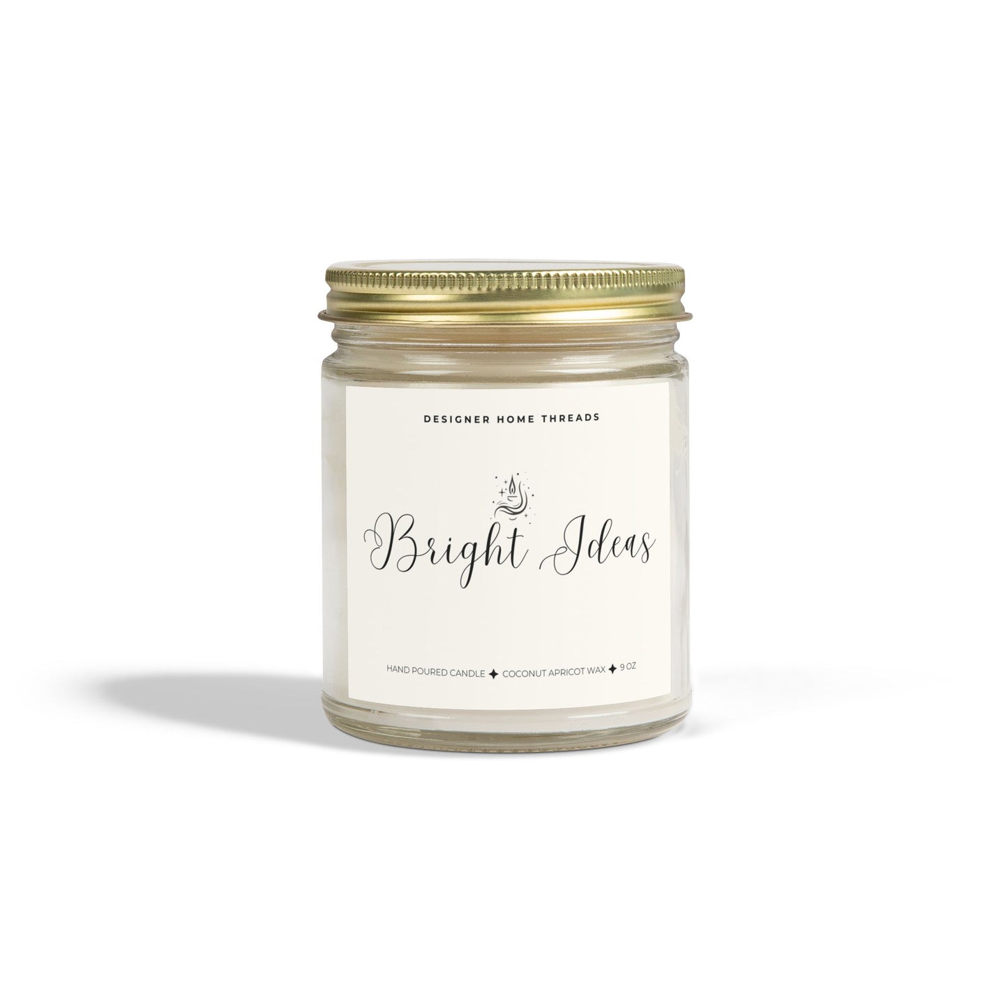 Bright Ideas Scented/Unscented Candles, Coconut Apricot Wax (9oz)